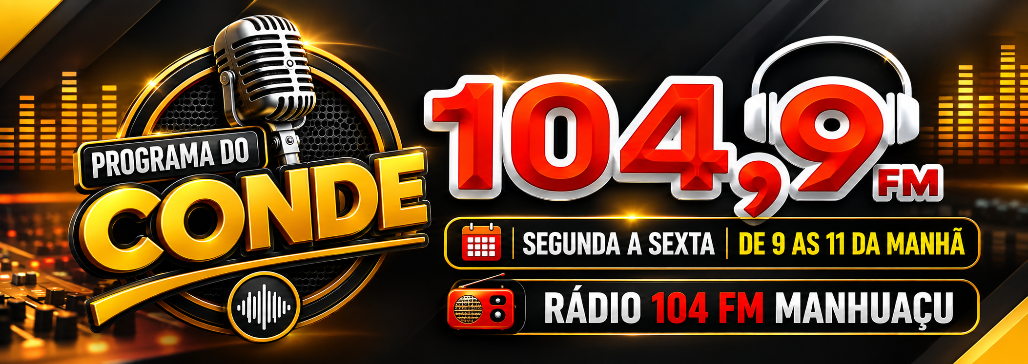 Slider programa do conde