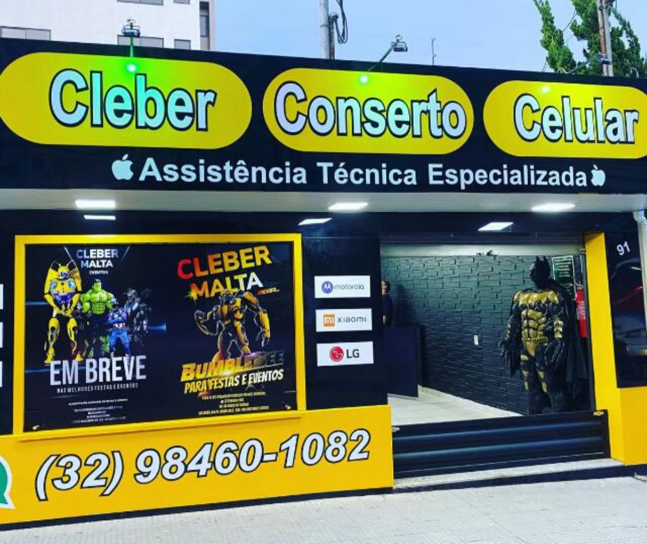Slider cleber Celular