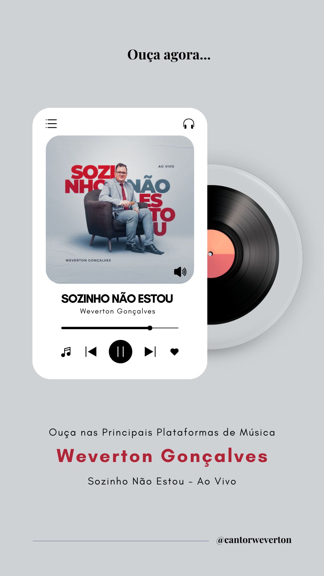 Publicidade Sozinho Não Estou