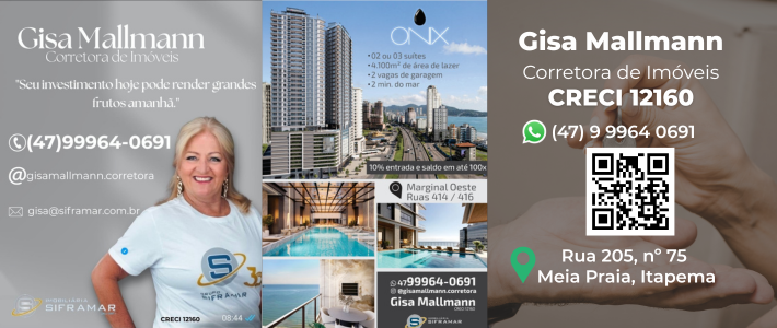 Slider Gisa Mallmann Corretora de imóveis em Itapema