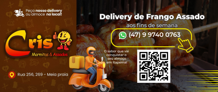 Slider Delivery de frango assado em Itapema