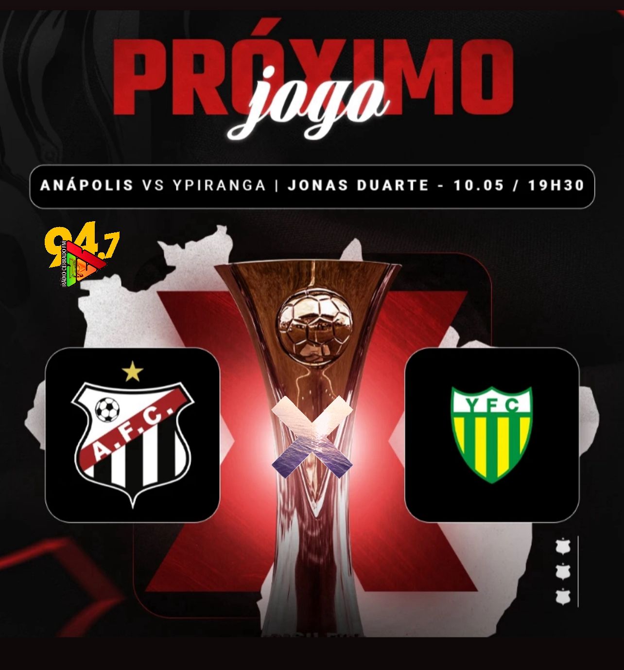 Publicidade ANÁPOLIS X IPIRANGA