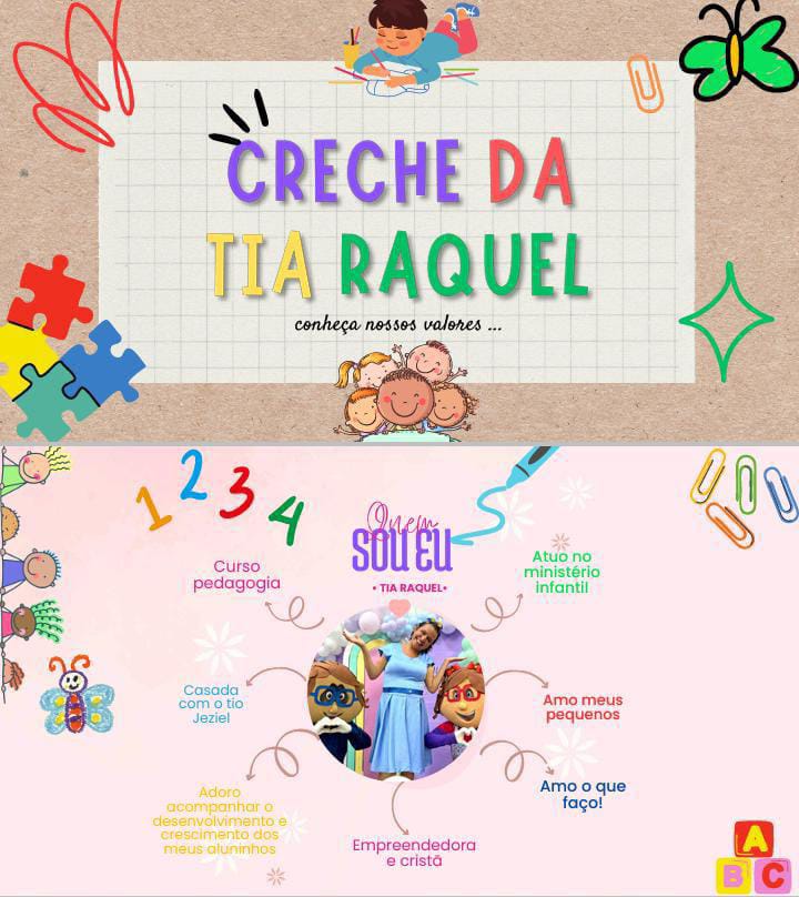 Publicidade RAQUEL CRECHE