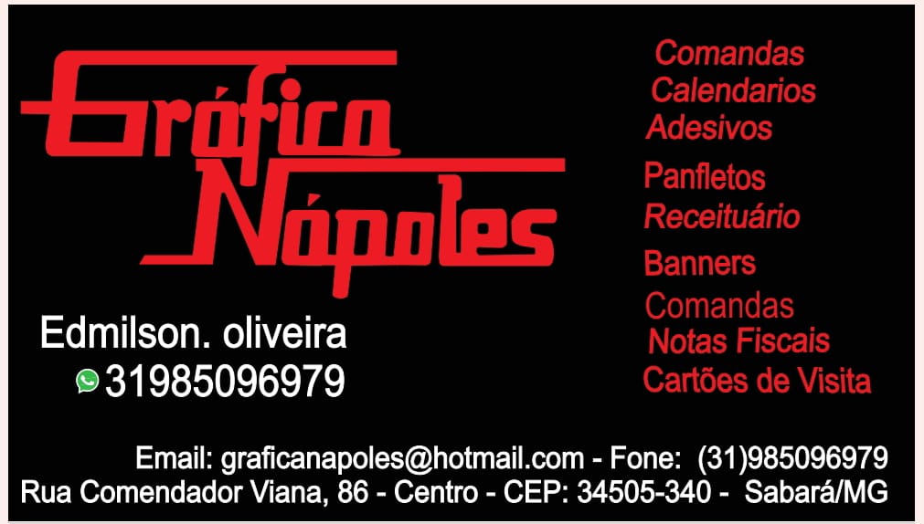 Publicidade GRAFÍCA NÁPOLES