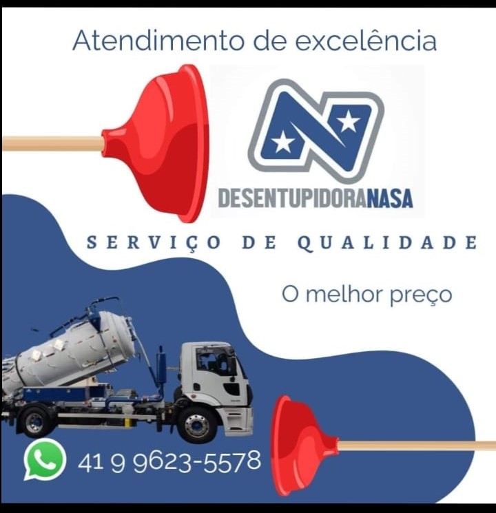 Publicidade Desentupidora Nasa