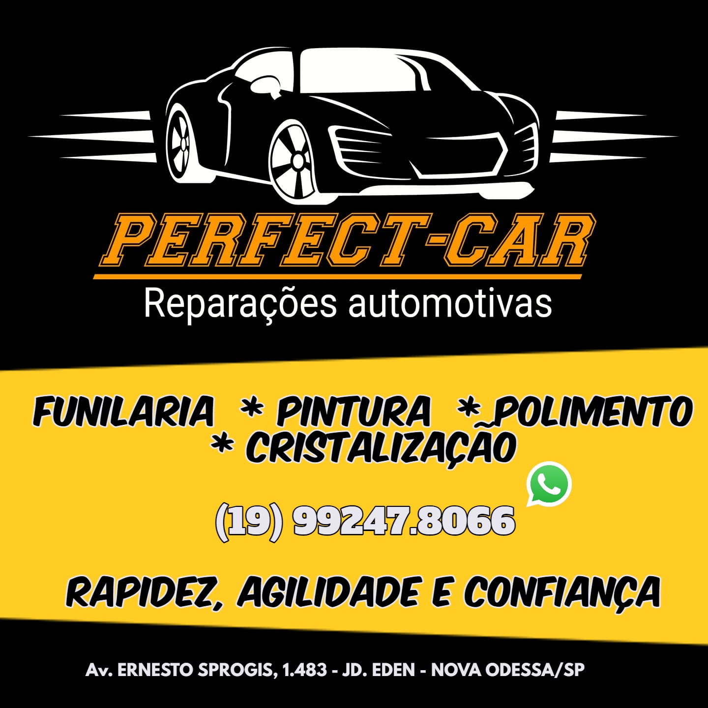 Publicidade PERFECT CAR Reparações Automotivas