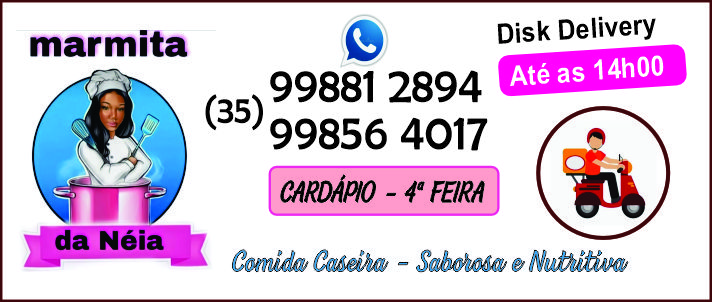 Publicidade MARMITEX DA NÉIA