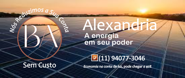 Publicidade ALEXANDRIA ENERGIA