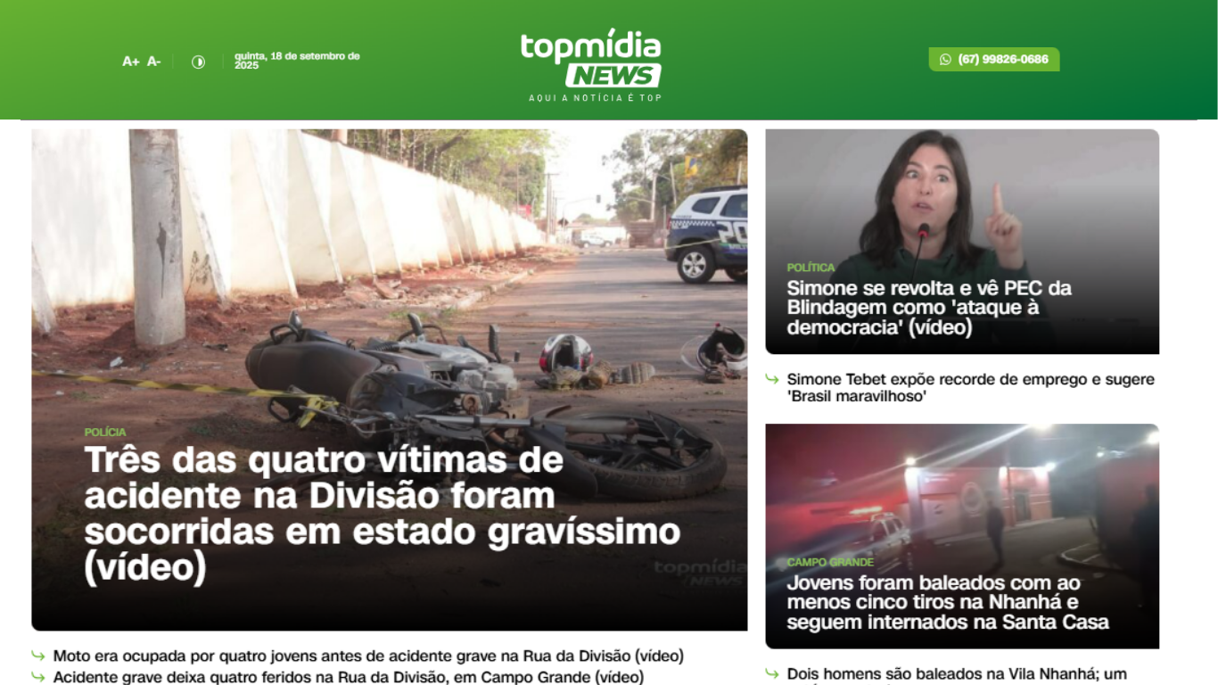 Publicidade TOPMÍDIA NEWS