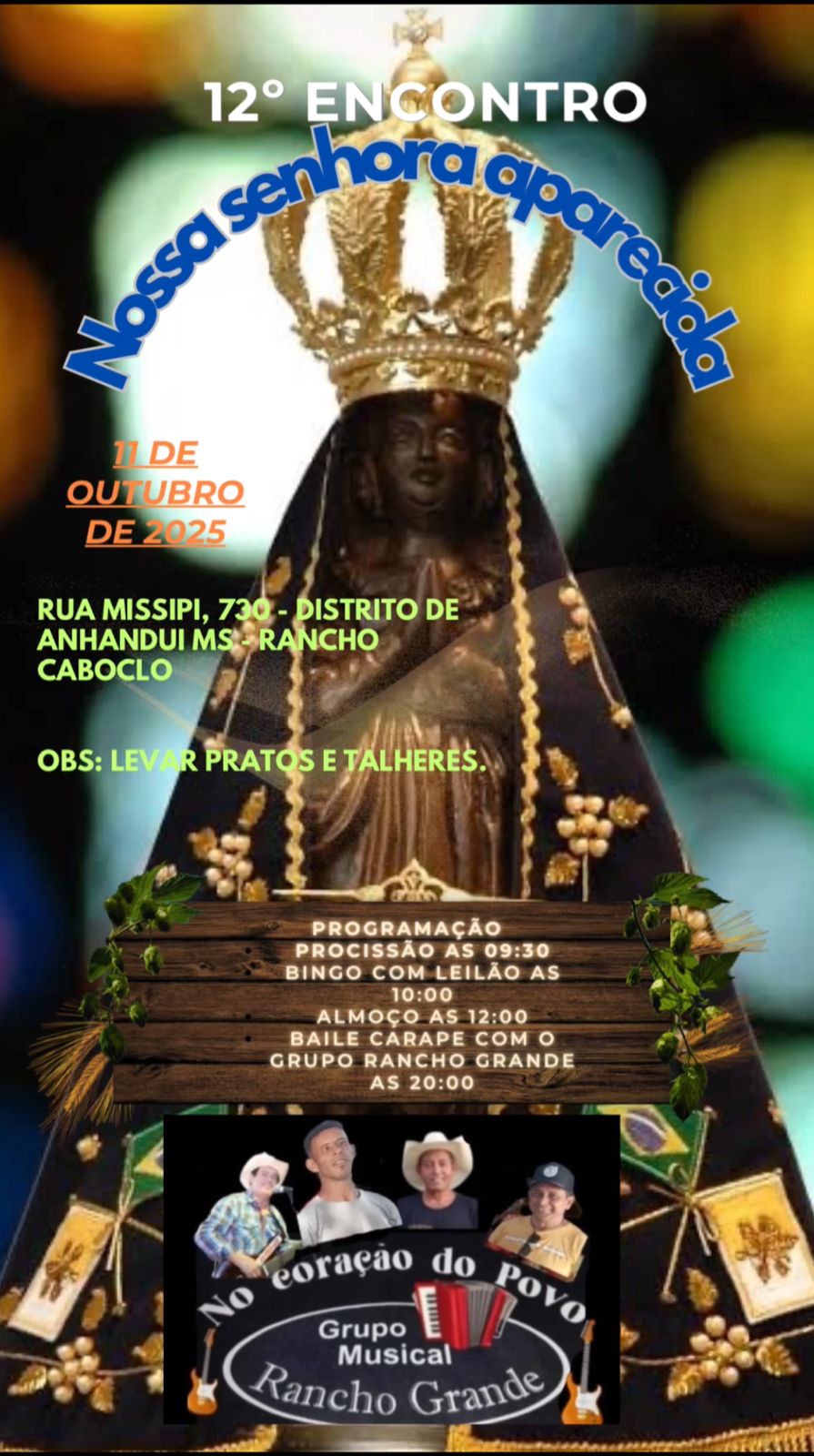 Publicidade 12 encontro nossa senhora de aparecida