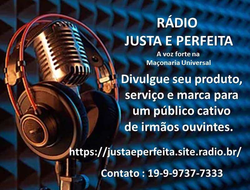 Slider Parceria Comercial com a Rádio Justa e Perfeita