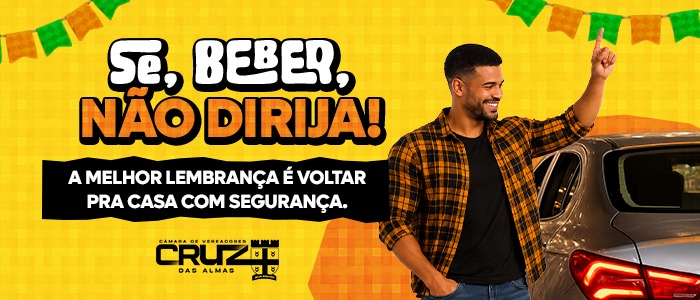Slider Se beber, não dirija!