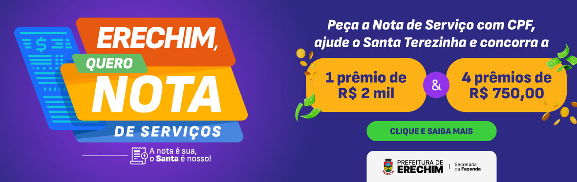 Publicidade NOTA DE SERVIÇO