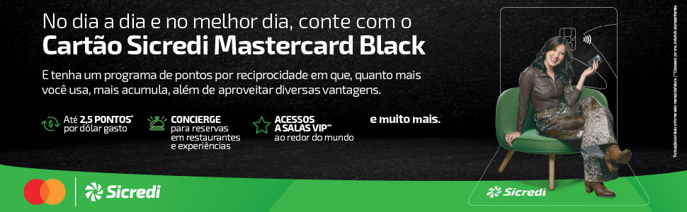 Publicidade Sicredi Mastercard Black