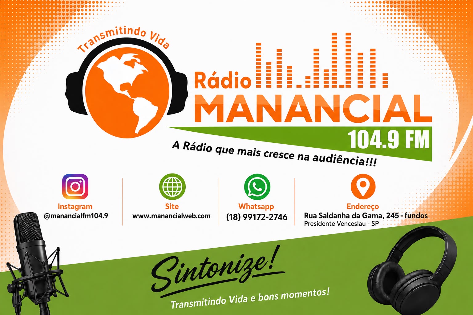 Slider RÁDIO MANANCIAL