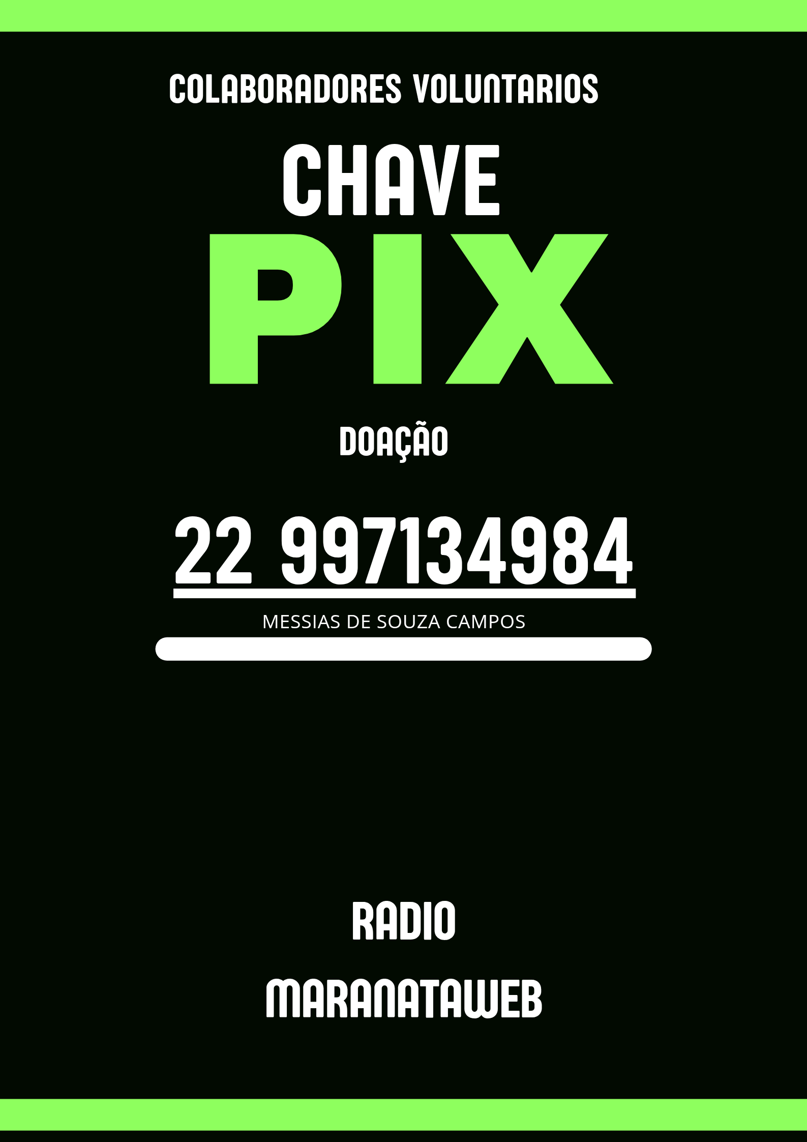 Publicidade Pix Colaboradores