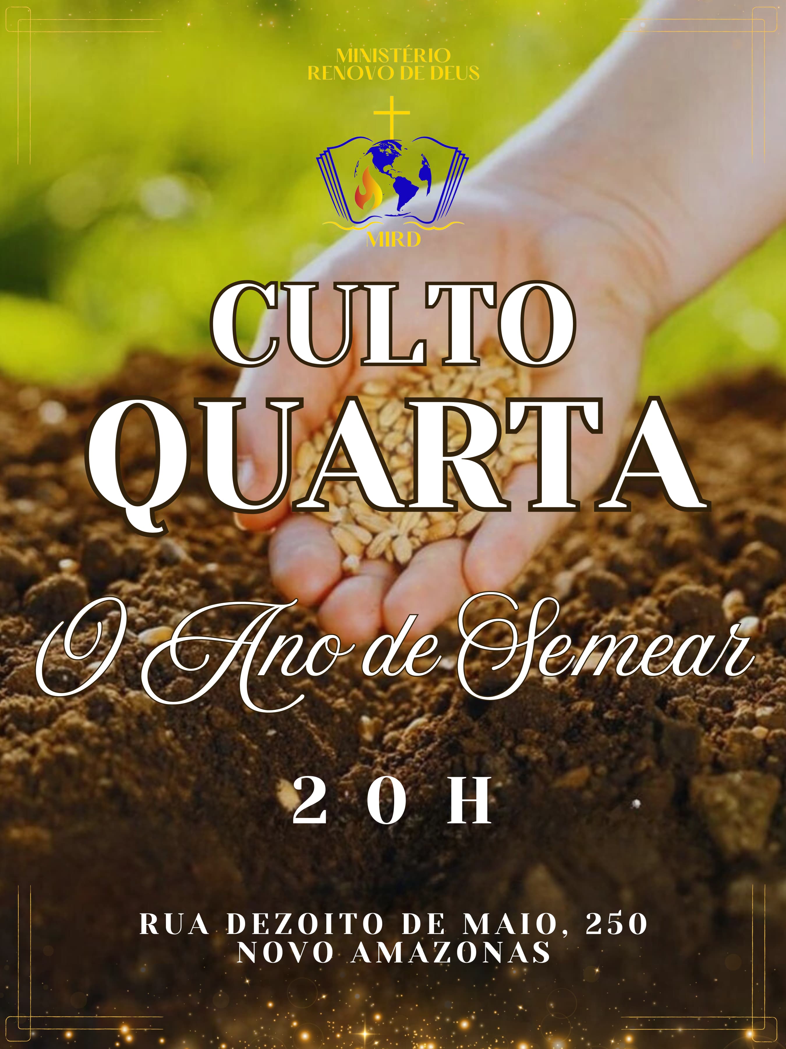 Publicidade Culto Quarta-Feira