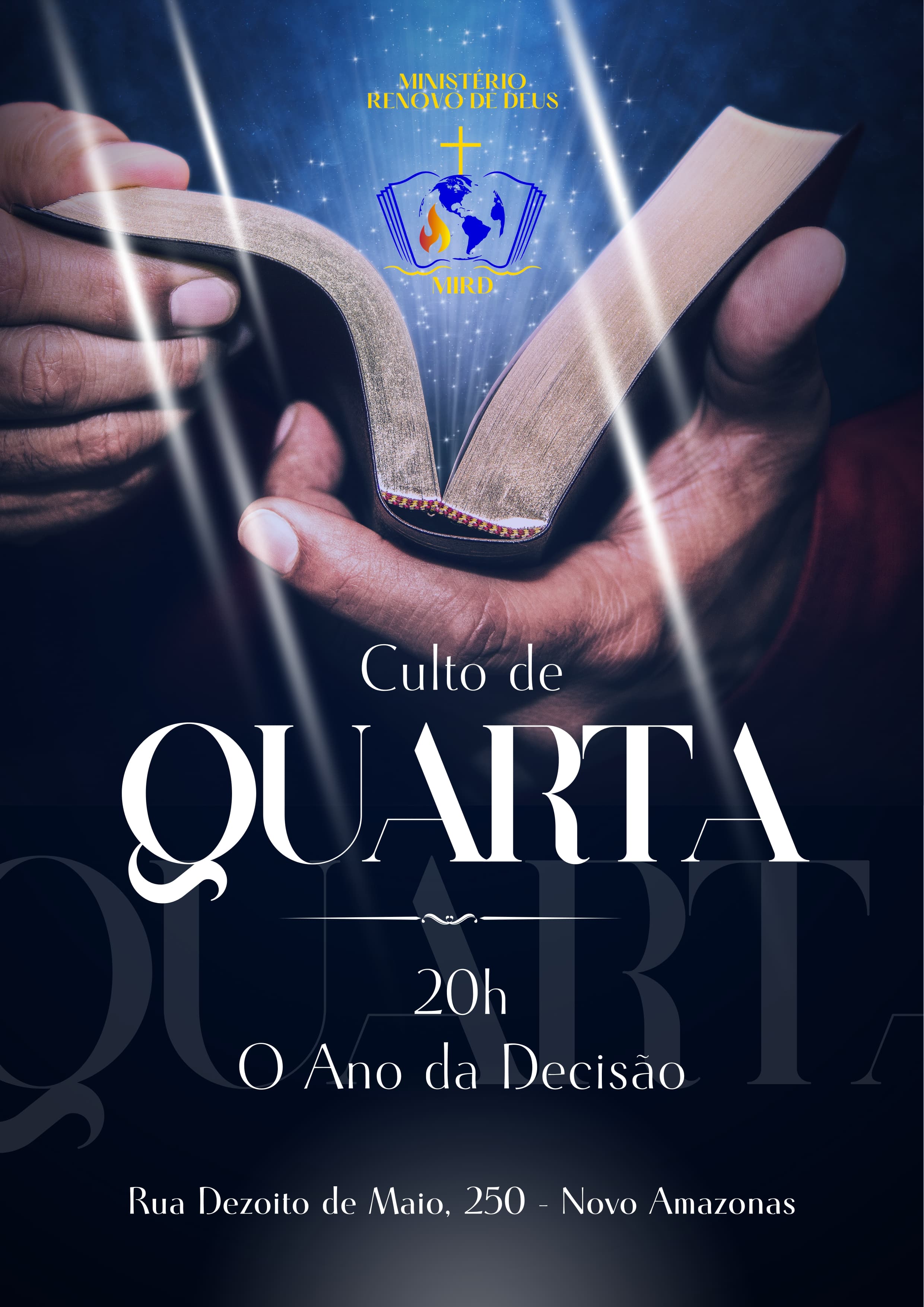 Publicidade Culto Quarta-Feira