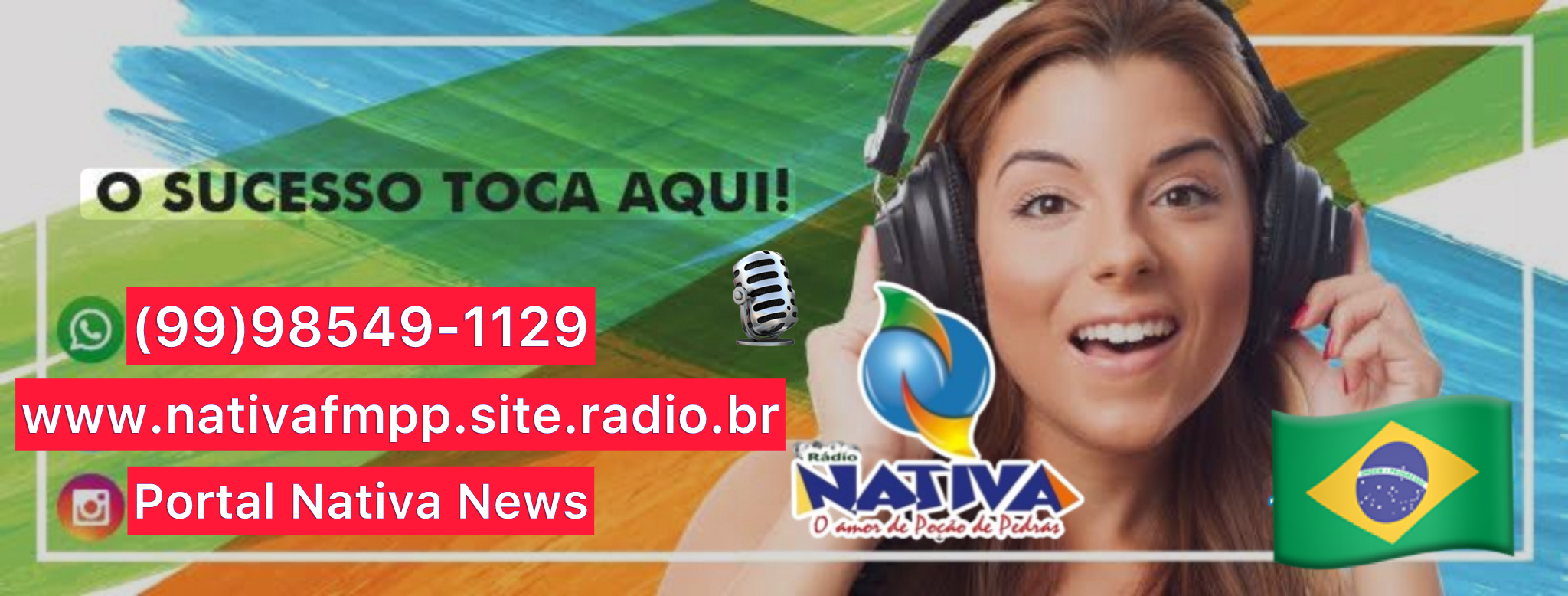 NATIVA FM POCAO DE PEDRAS MA