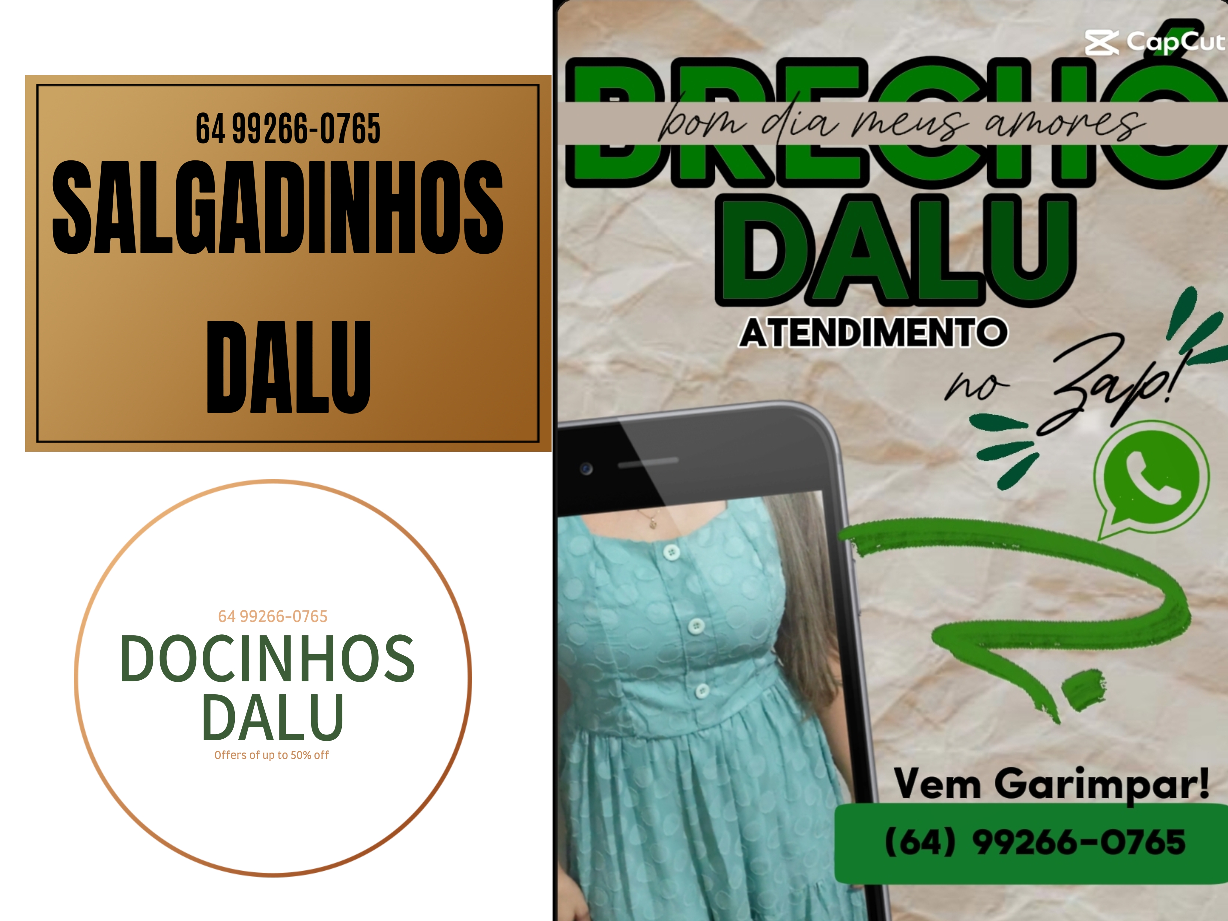 Slider DALU Brechó Docinhos e Salgadinhos 