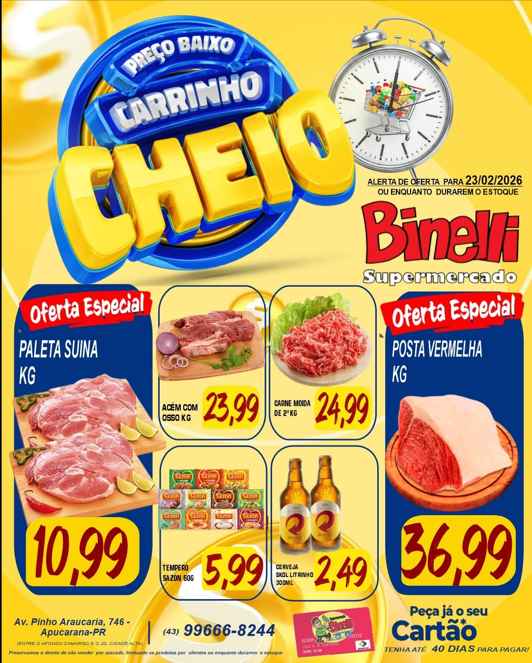 Publicidade Binelli 24-02