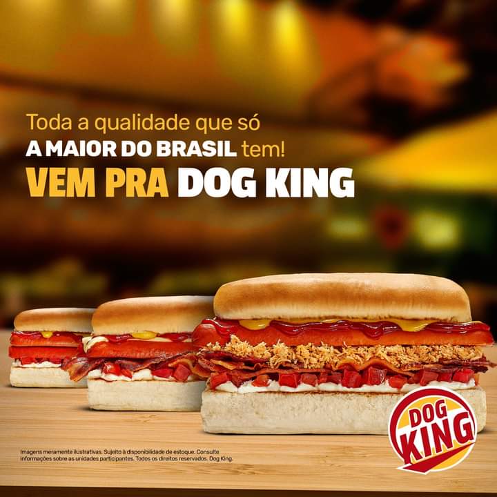 Publicidade Dog King Maior do Brasil