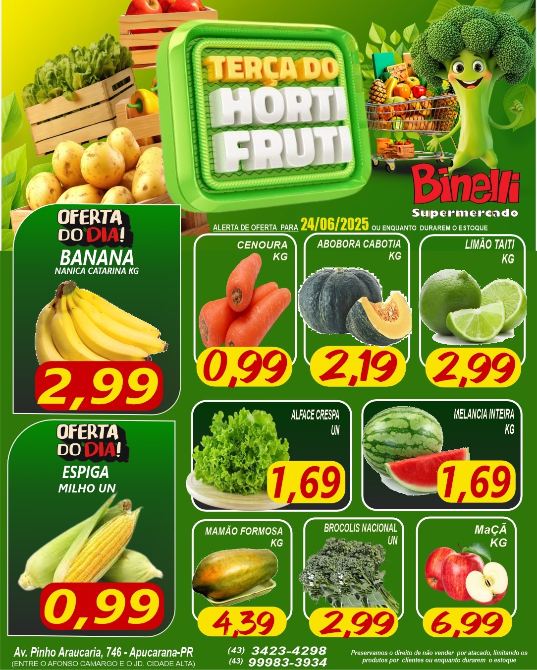 Publicidade Binelli 24061