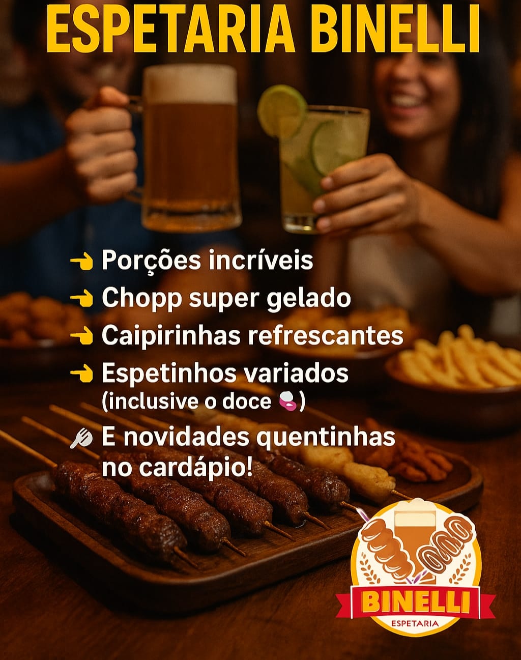 Publicidade BInelli espetinho1