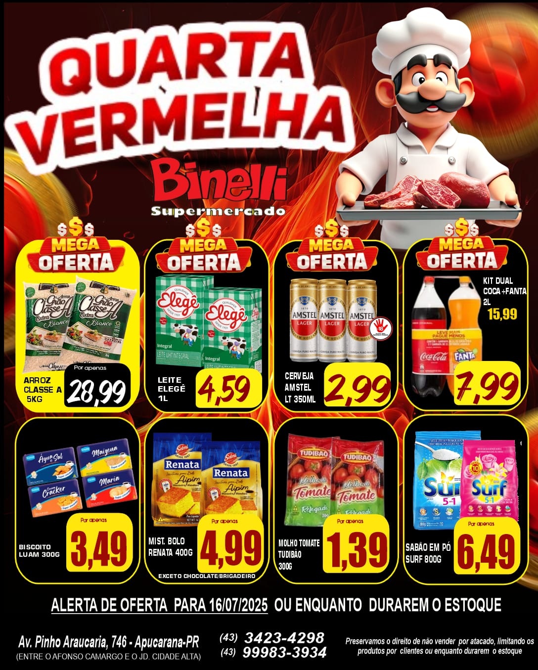 Publicidade Binelli 1607