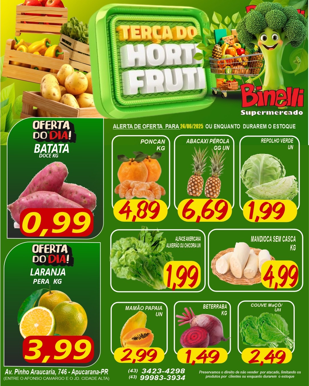Publicidade Binelli 2406