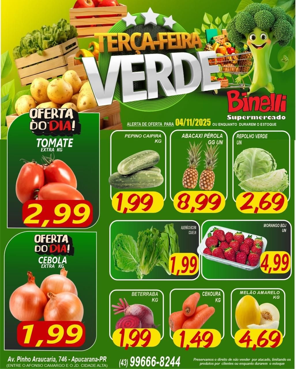 Publicidade Binelli 0411