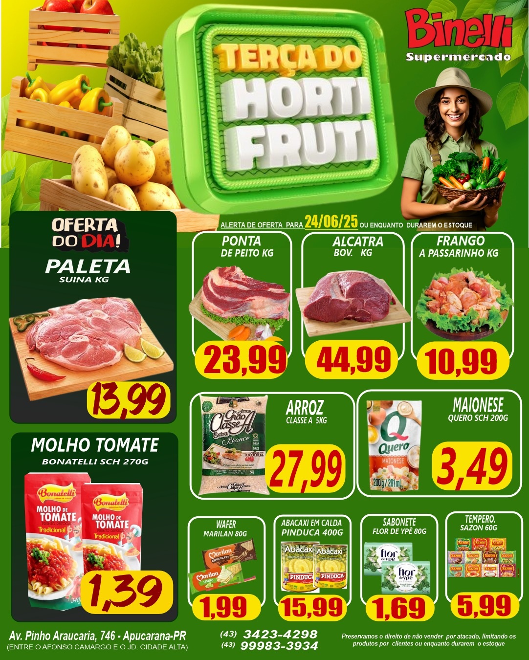 Publicidade Binelli 24062