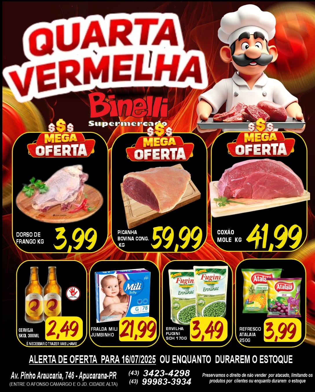 Publicidade Binelli 16072