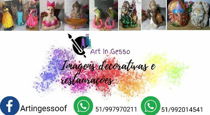 Publicidade Art gesso