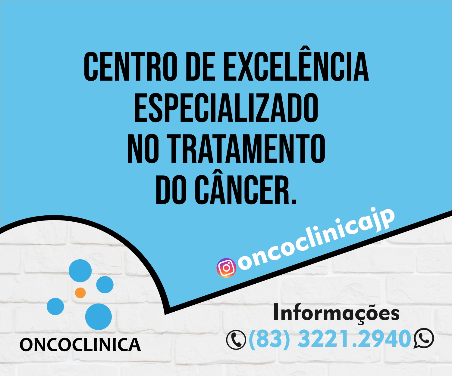 Publicidade Oncoclínica João Pessoa