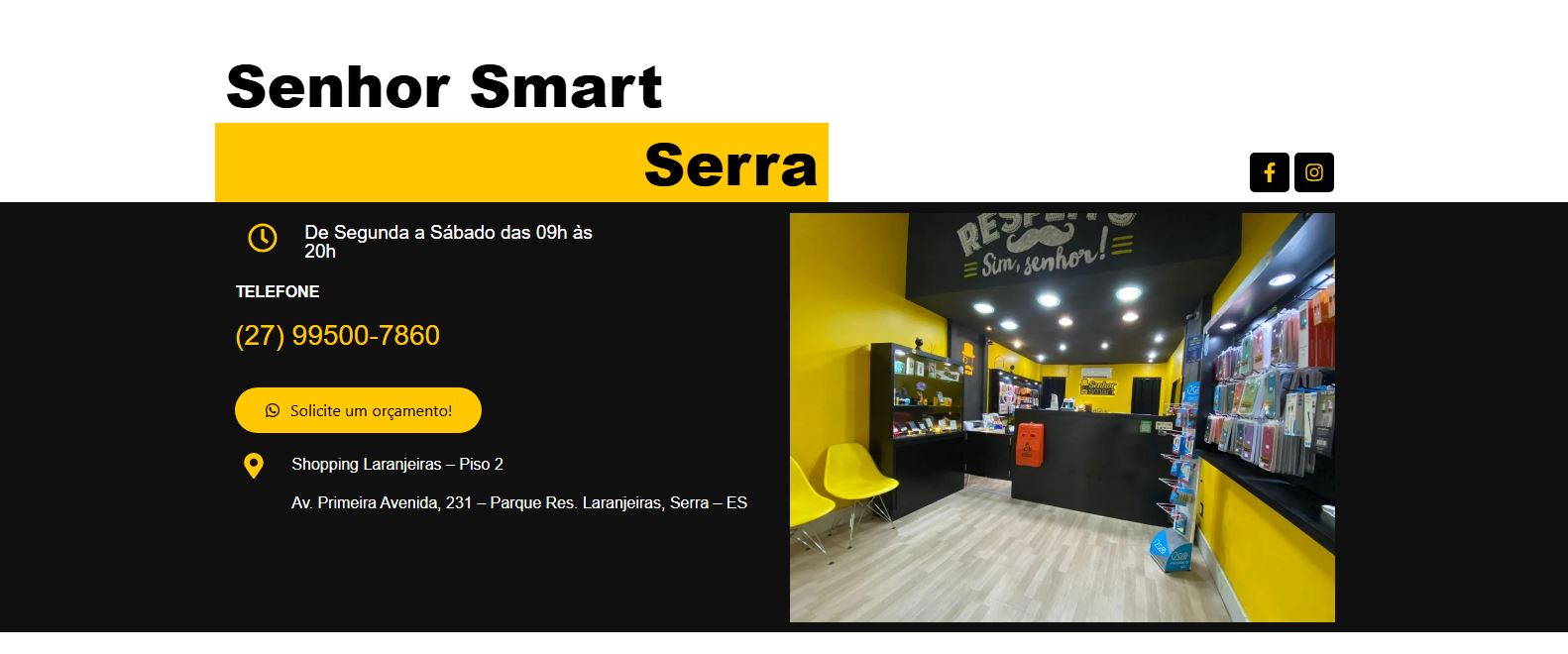 Publicidade senhopr samrt serra 