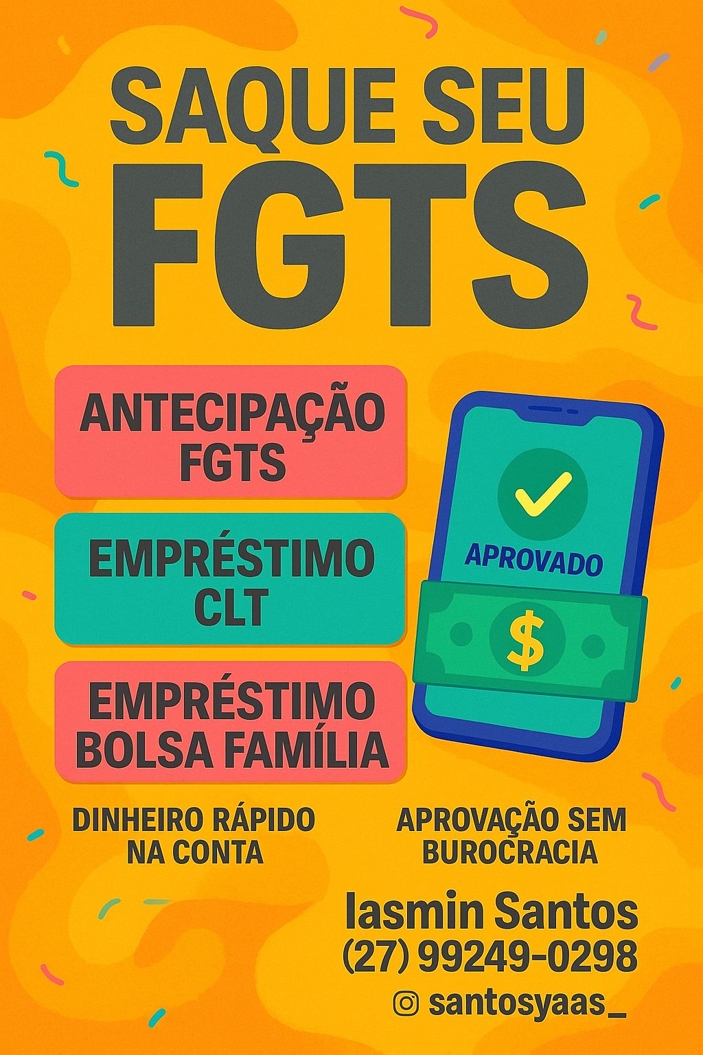 Publicidade Iasmim Fgts