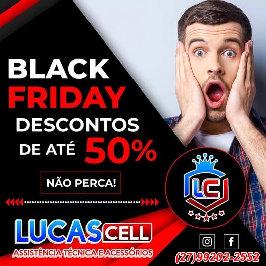 Publicidade black fride lucas cel