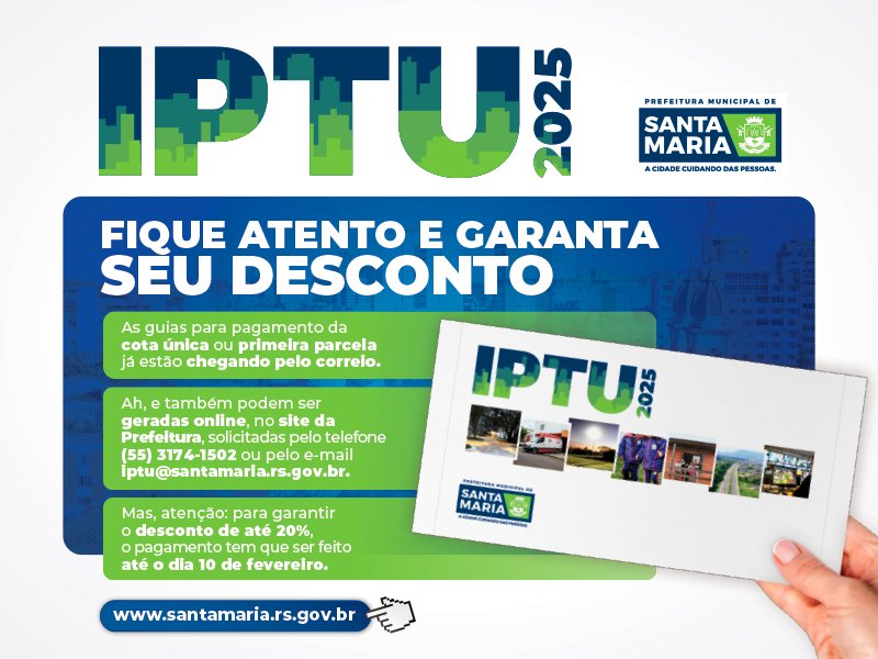 Publicidade iptu