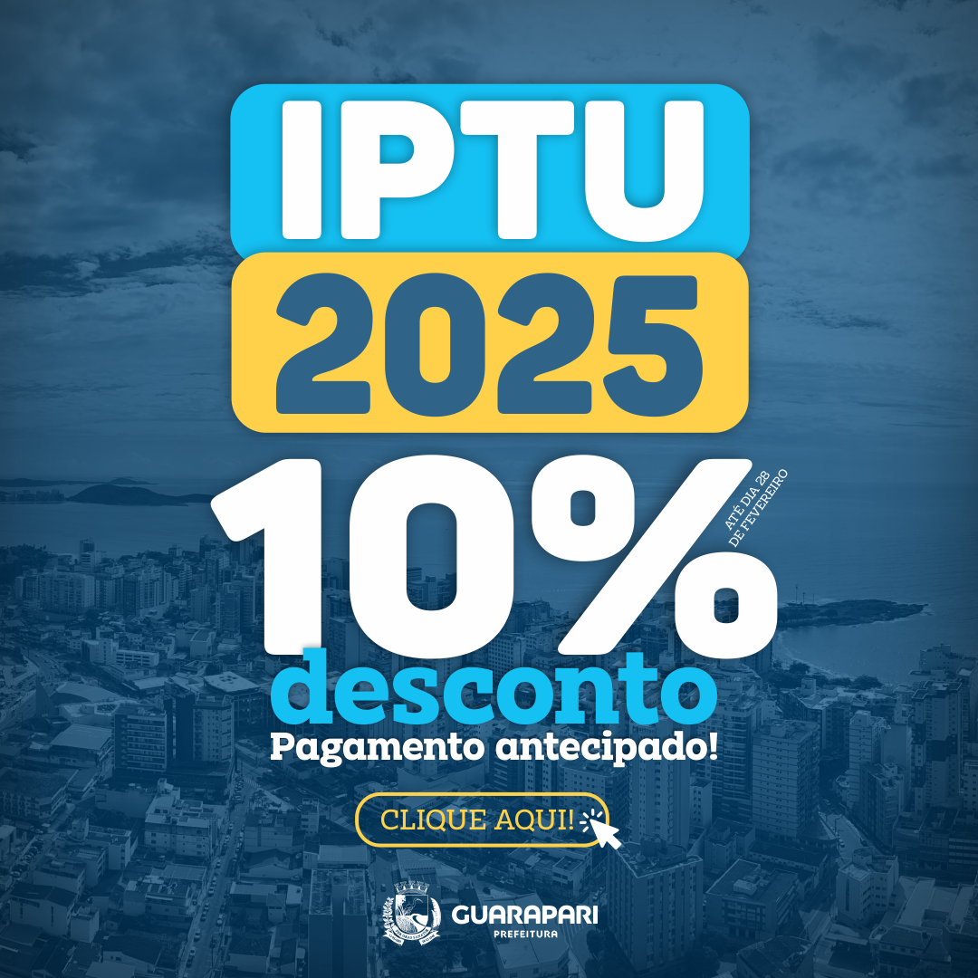 Publicidade IPTU GUARAPARI