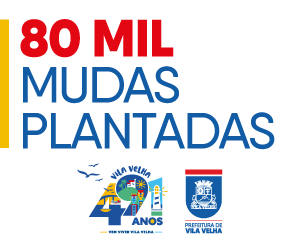 Publicidade 80 mil mudas plantadas