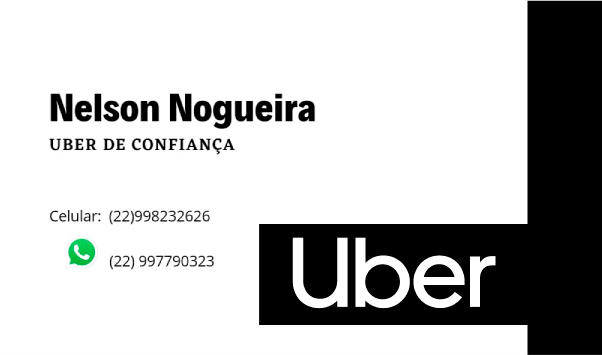 Publicidade Nelson Uber