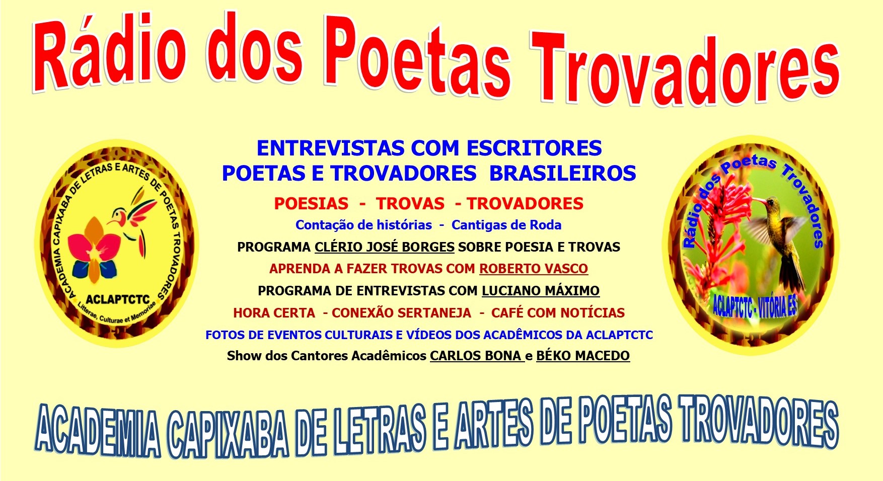 Rádio e Televisão dos Poetas Trovadores