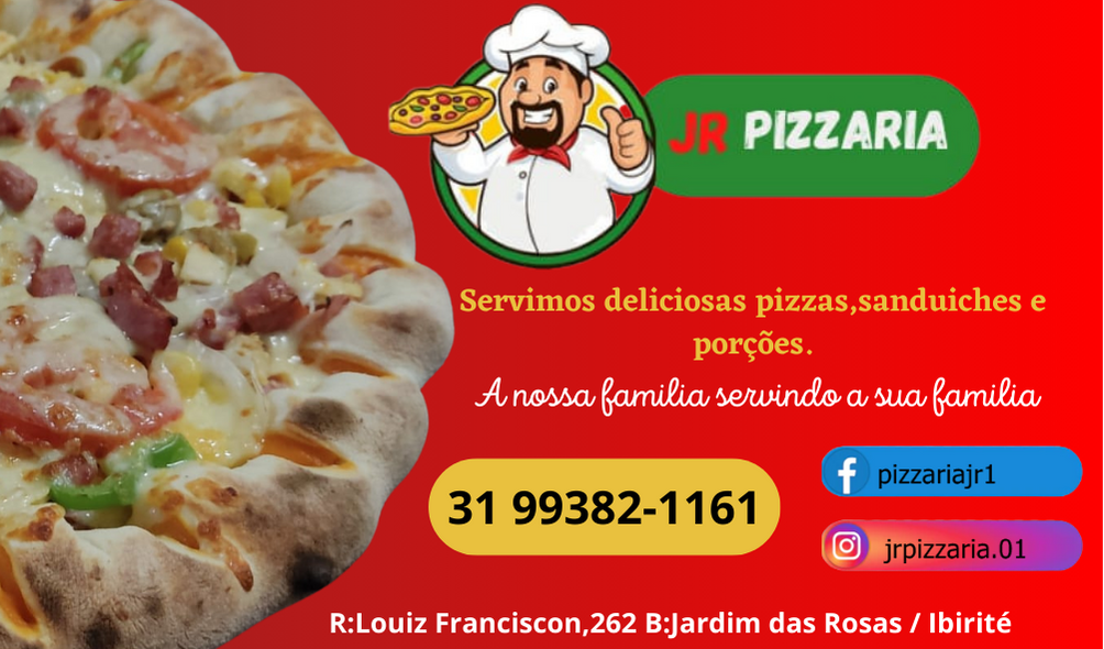 Publicidade JR Pizzaria