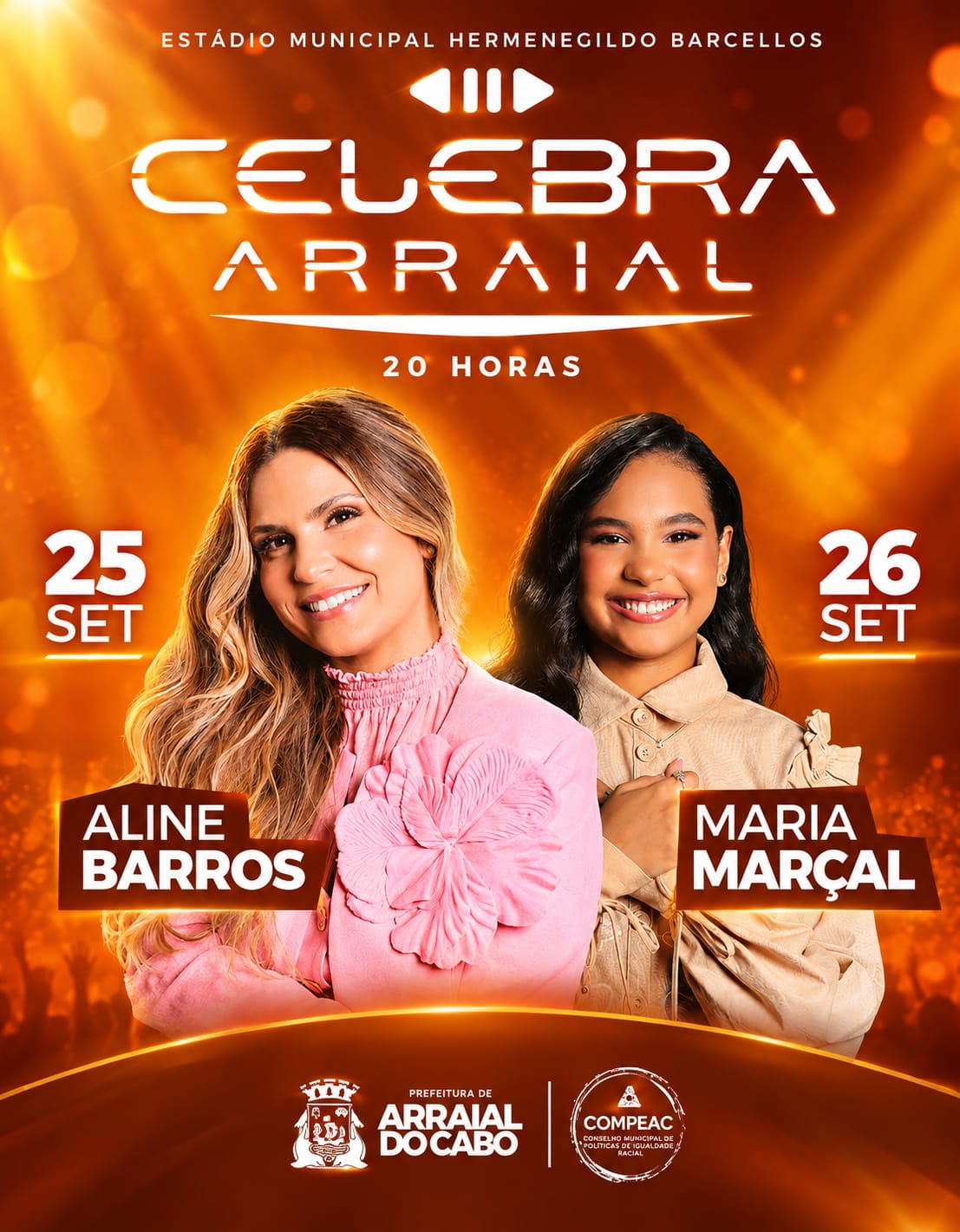 Publicidade CARTAZ CELEBRA ARAIAL