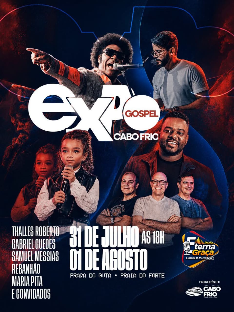 Publicidade CARTAZ EXPO GOSPEL CABO FRIO