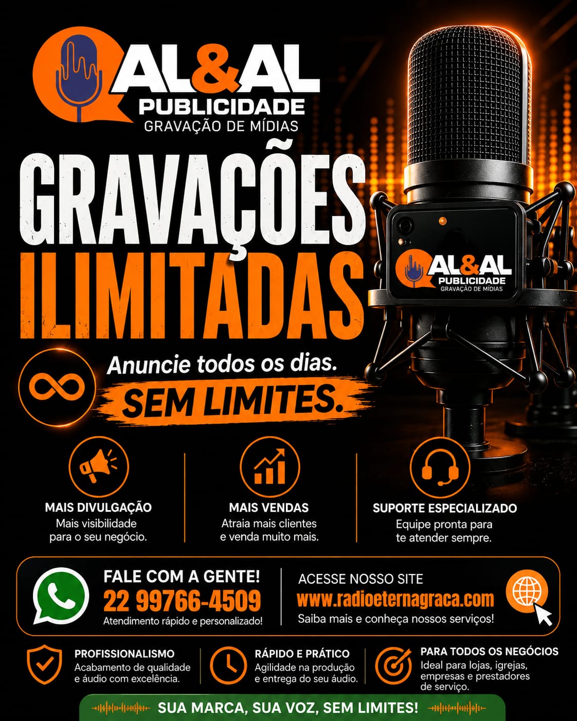 Publicidade CARTAZ AL&AL NOVO
