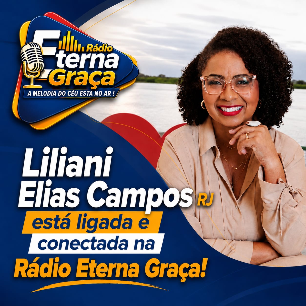 Publicidade CARTAZ OUVINTE LILIANE 2