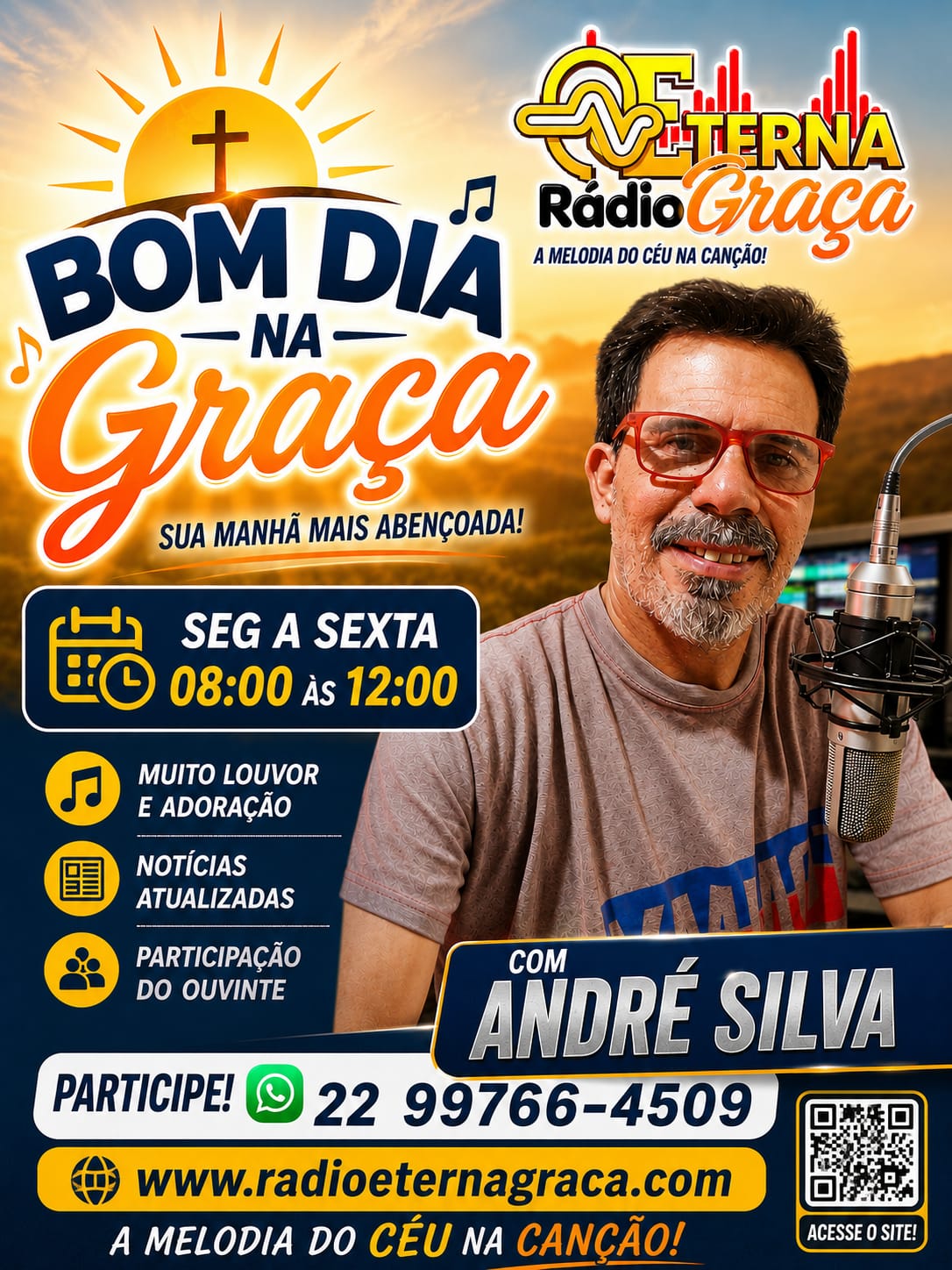Publicidade CARTAZ PROGRMA BOMDIA NA GRAÇA
