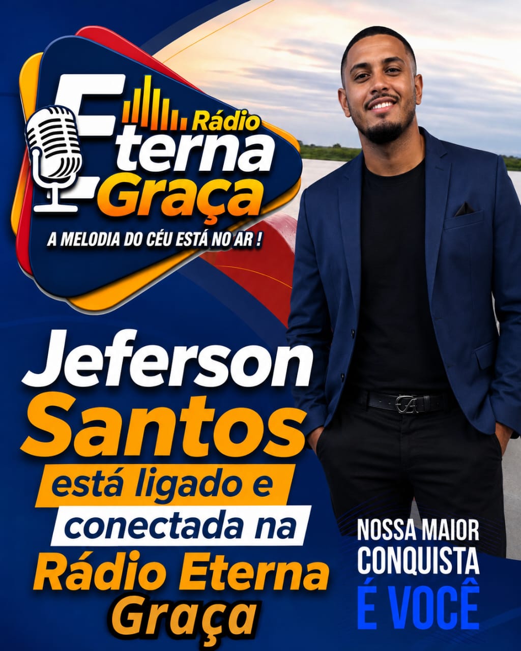 Publicidade CARTAZ  OUV JEFERSON SANTOS 